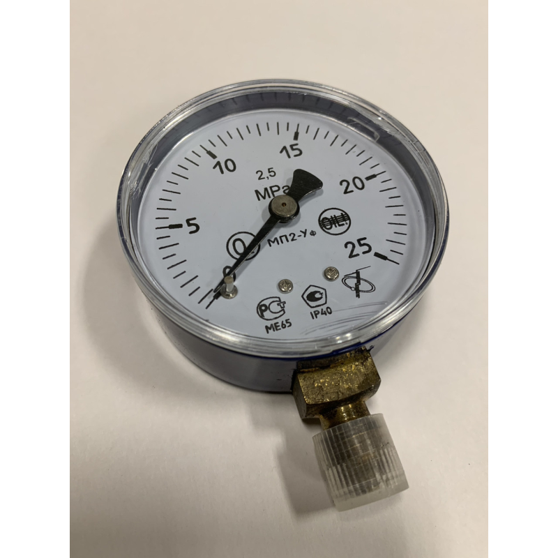 МП 2УФ 0-25МРа-кисінь манометр