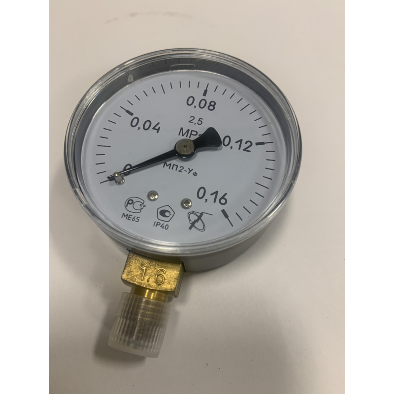 МП2УФ 0,16МПа манометр