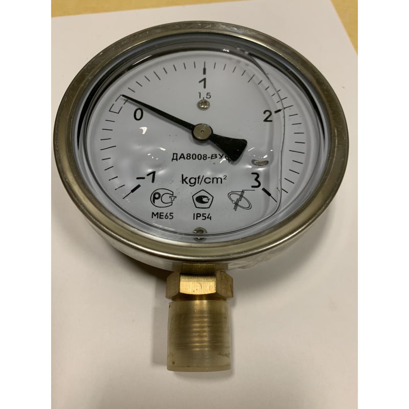 ДА8008ВУФ -1-3кг манометр віброустойчевий