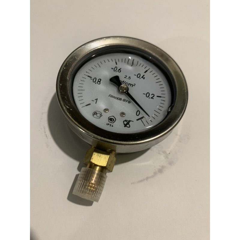 ДВ8008ВУФ -1-0Кг вакуометр