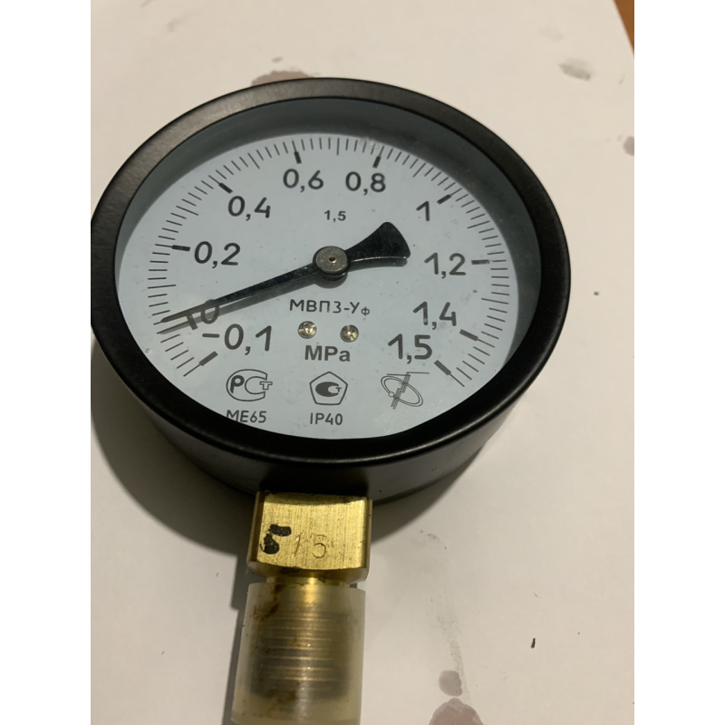 МВП3УФ -0,1-1,5МПа мановакуометр