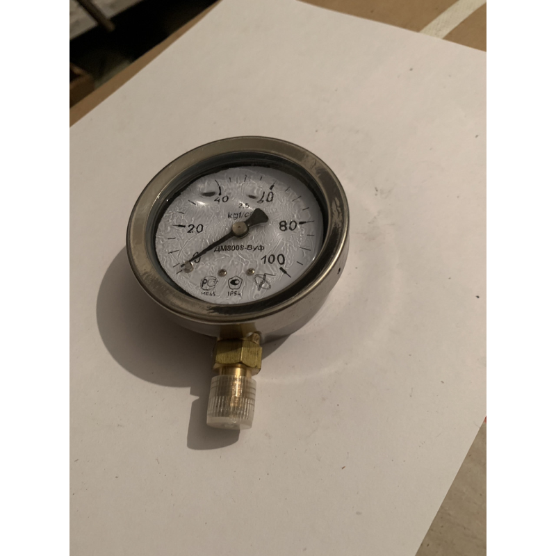 ДМ8008ВУФ 0-100 кг манометр