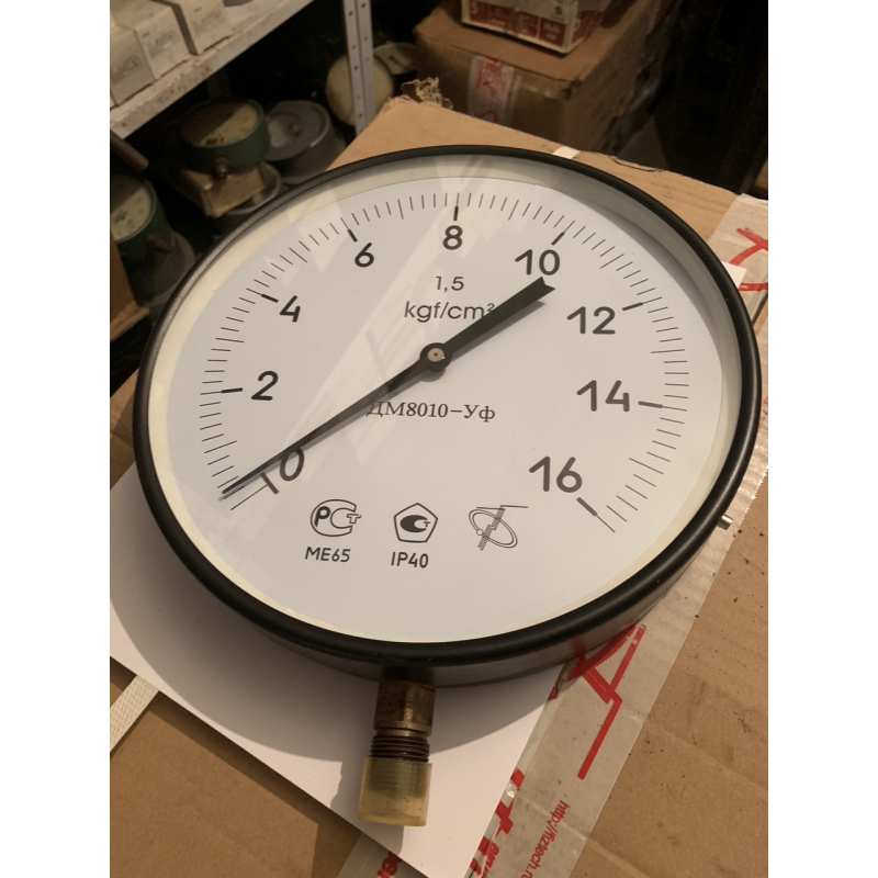 Манометр котловий ДМ8010Ф 0-16кг