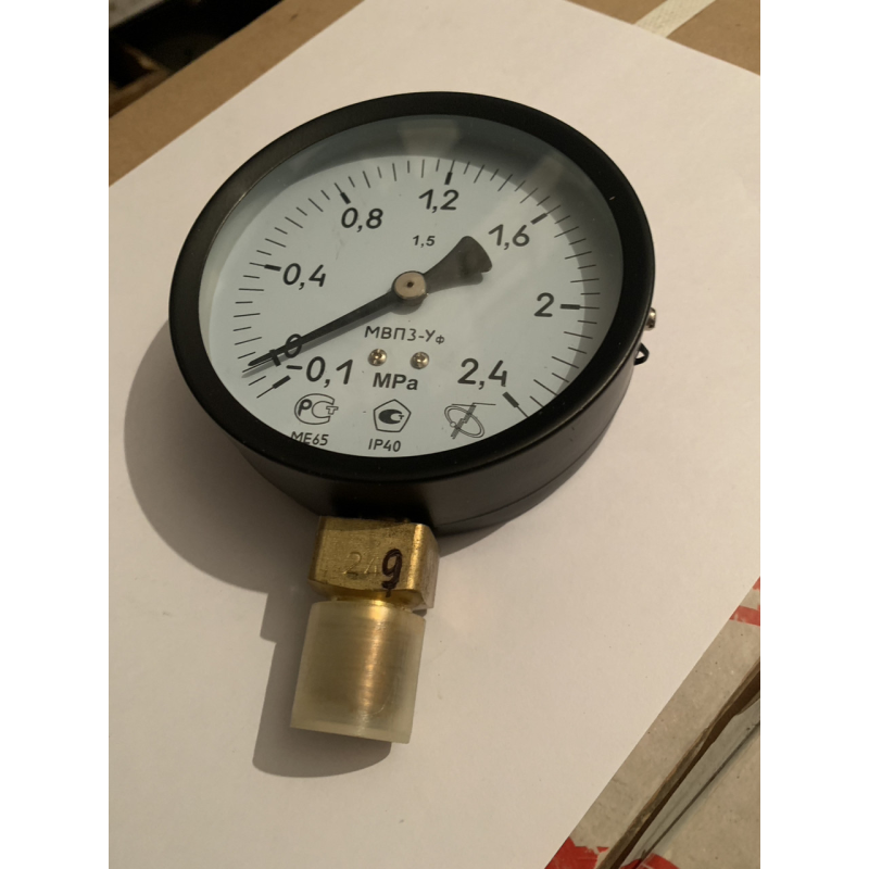 МВП3УФ-1-2,4МПа мановакуометр
