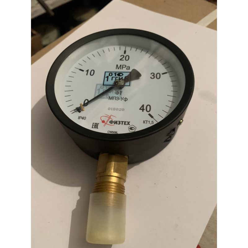МП3УФ 0-40МПа манометр