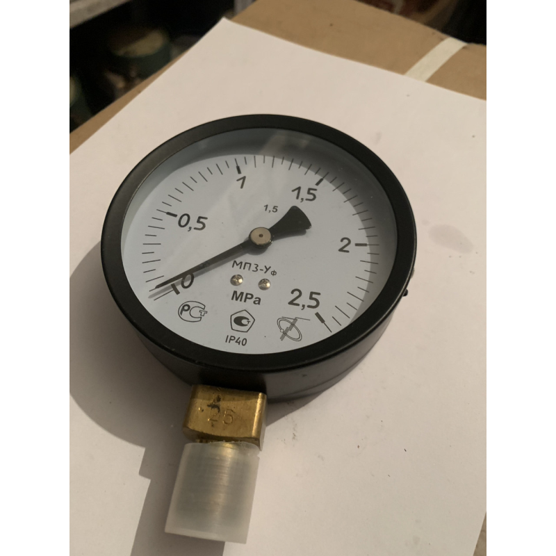 МП 3УФ 2,5МПа манометр