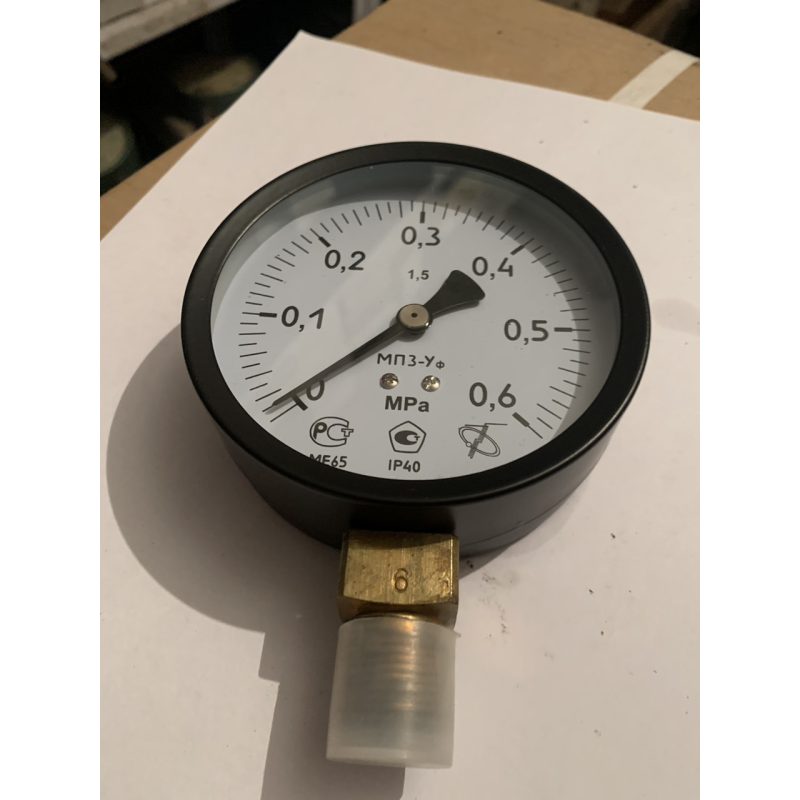 МП3УФ 0,6МПа манометр