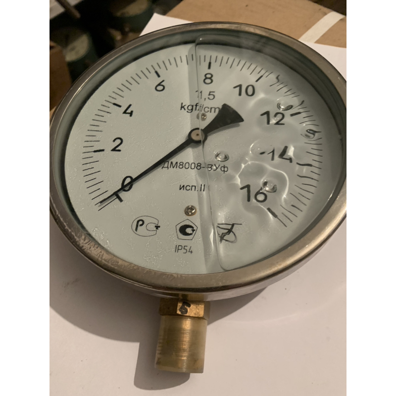 ДМ8008ВУФ 25кг манометр