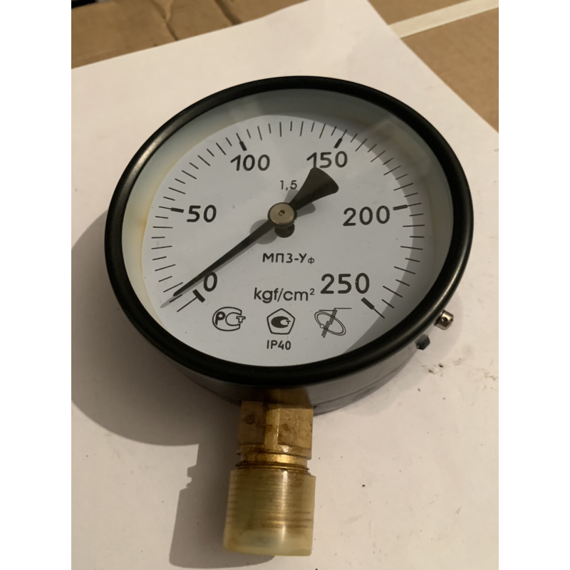 МП 3УФ 250кг манометр