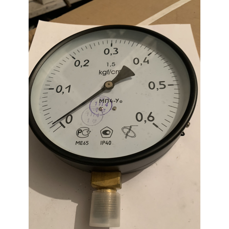 МП4УФ 0,6кг манометр