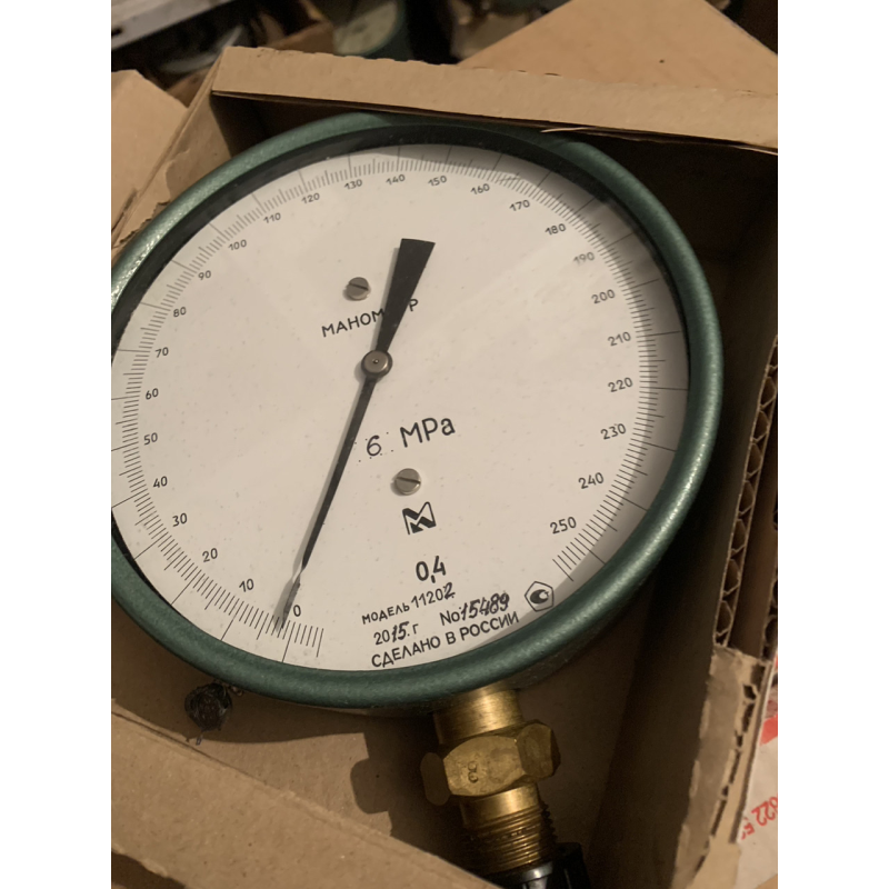 МО 11202 манометр 6МПа