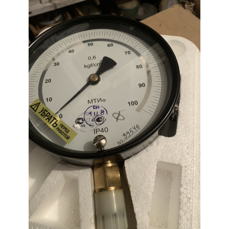 Манометр МТИ Ф 100 кгс Манометр МТИ Ф 100 кгс