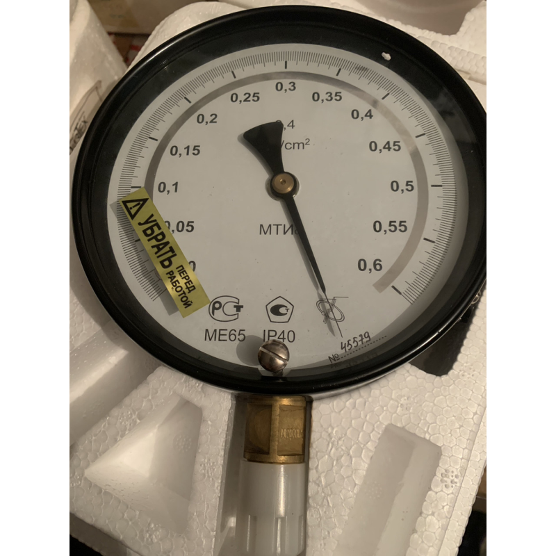 МТИ Ф 0,6 кгс манометр