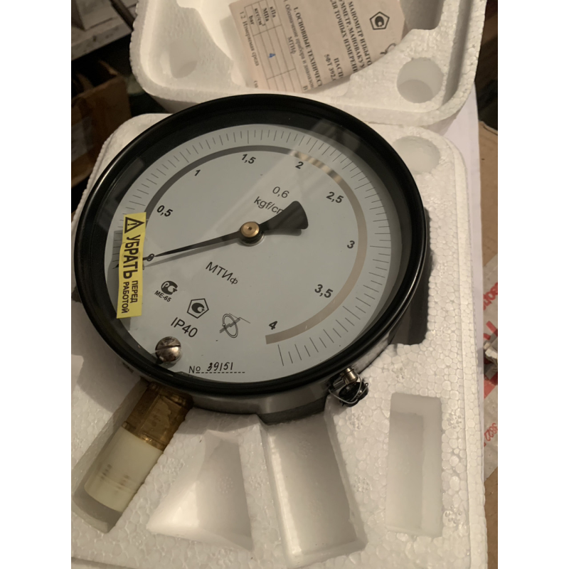 Манометр МТІ Ф 4кг