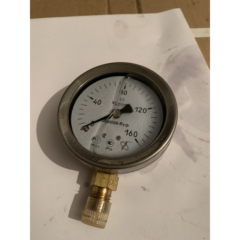 ДМ8008ВУФ 160кгс манометр