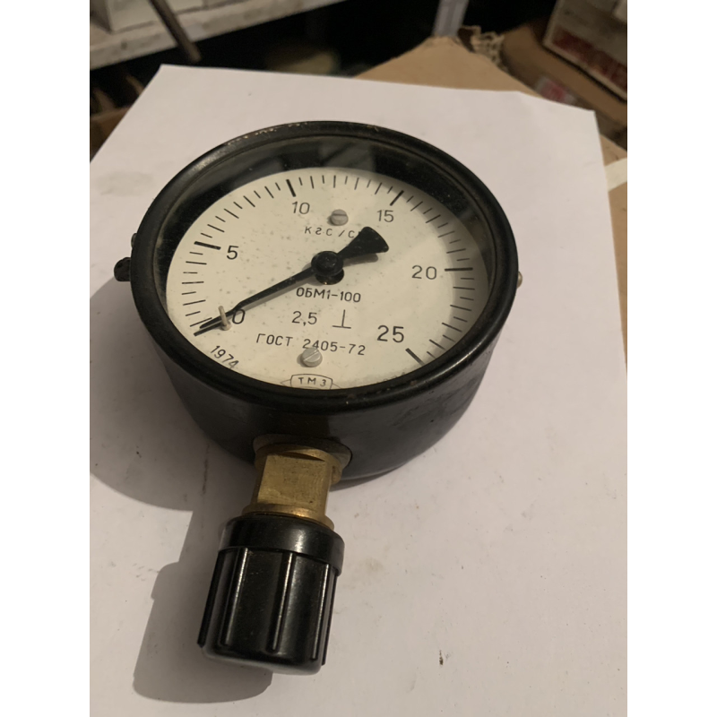 ОБМ1-100 25 кг манометр