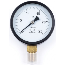 МП3УФ 25кгс/см2 манометр технічний 