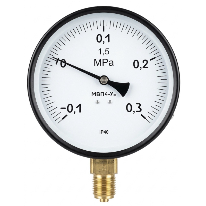 МВП4УФ -0,1-0,3МРа мановакуумметр
