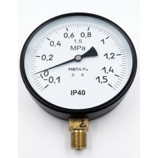МВП4УФ -0,1-1,5МРа мановакуумметр