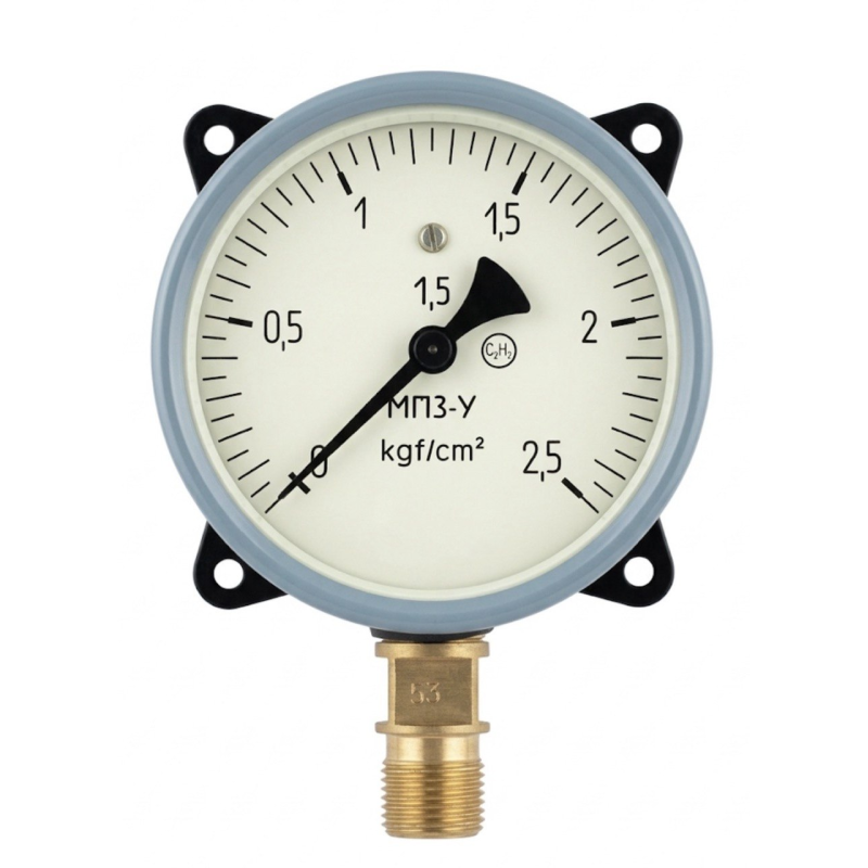 МП3У 2,5кгс/см2 манометр технічний фланцевий 